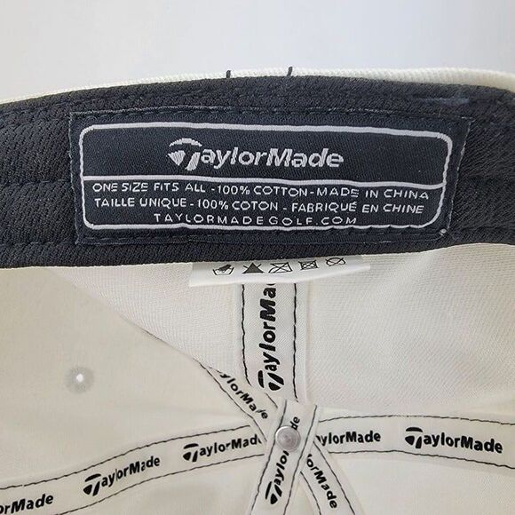 TaylorMade RBZ R11s White Gold Adjustable Hat Cap OS - Picture 6 of 6